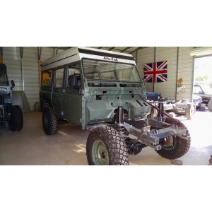 Expedition Ready 94 LHD Defender 110 300Tdi Station wagon 5 door in Keswick Green